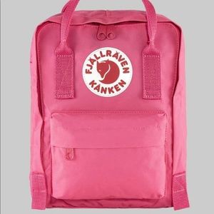 Fjallraven Kanken Mini Pink Backpack NWT